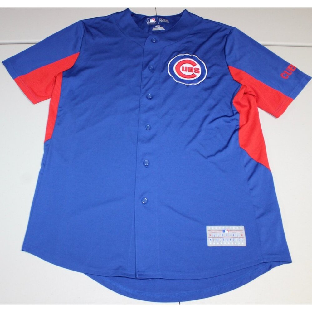 MLB Baseball Chicago Cubs Jake Arrieta #49 Sewn Jersey Large Genuine Merchandise